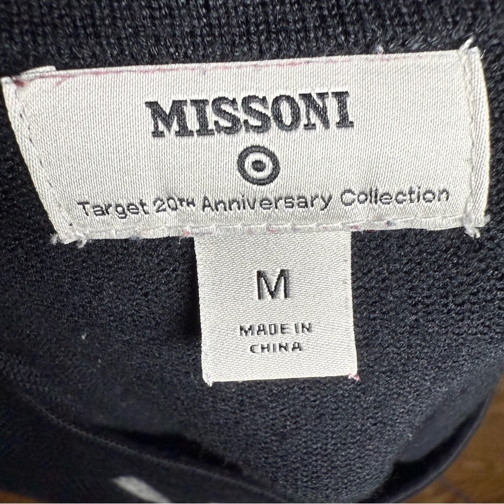 Missoni for Target Chevron Mini Dress in Black and Yellow - Picture 6 of 7